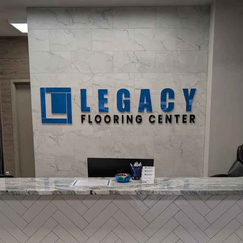 Legacy Flooring front desk